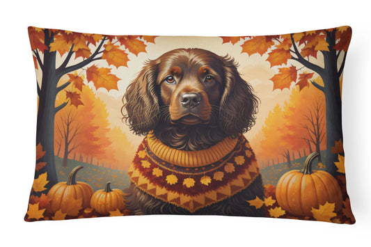 Boykin Spaniel Fall Throw Pillow