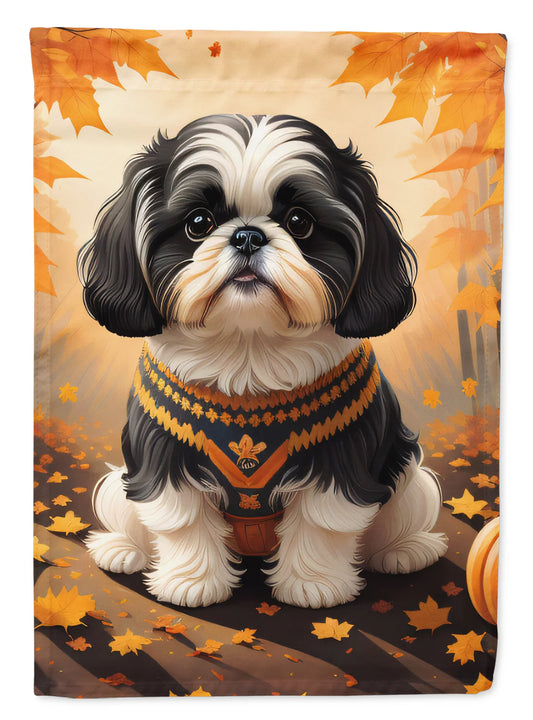 Shih Tzu Fall House Flag