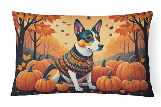 Basenji Fall Throw Pillow