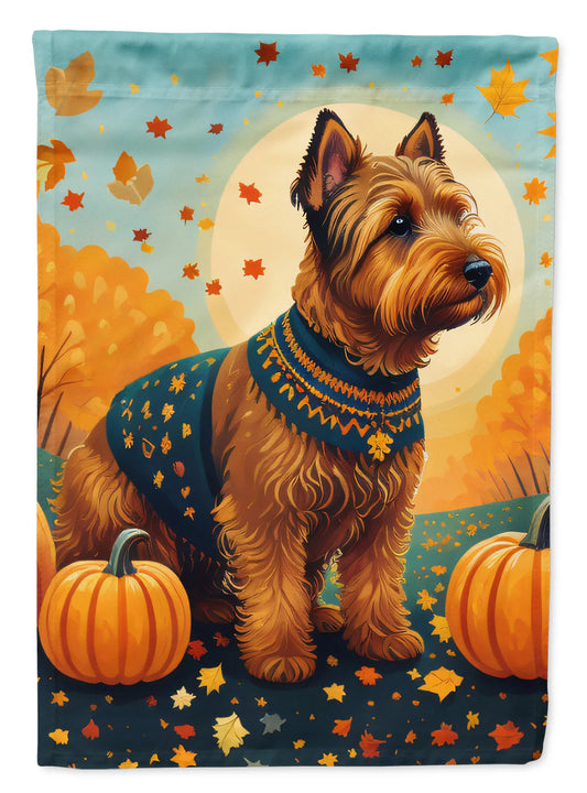 Welsh Terrier Fall House Flag